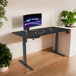 The Better Home Black Electric Height Adjustable Gaming Desk Study Table-picture-19