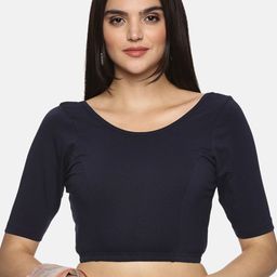 NOT YET by us Stretchable Readymade Saree Blouse-image-26
