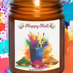 Aromatic Fables Brown 1 pieces Jar Candle-image-88