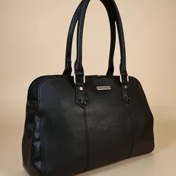 Toteteca PU Structured Shoulder Bag with Tasselled image 3