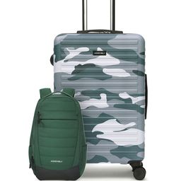 Assembly Set Of 2 Camo Back Pack & Trolley Bag-image-65