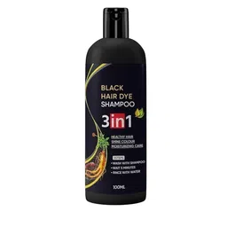 CHIWA 3 In 1 Black Hair Dye Shampoo- 100ml-picture-27