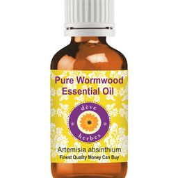 Deve Herbes Pure Wormwood Essential Oil Natural Therapeutic Grade Steam Distilled 5ml-image-82