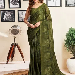 KALINI Pure Georgette Dabu Saree-picture-18