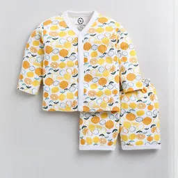 THE COTTON BABY Kids Printed Shirt With Shorts-picture-7