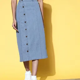 SASSAFRAS Blue Solid Vacay Attire-image-66