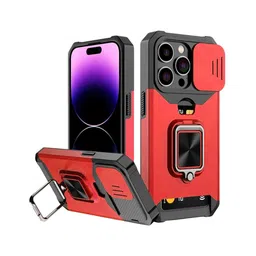 Luxury Kase LK177 Camera Slide Protection iPhone 15 Pro Max Back Case-image-94
