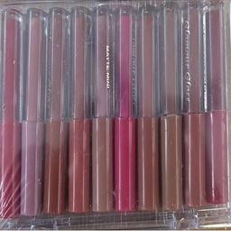Fusion Fly Set Of 10 Waterproof& Smudge Proof Liquid Lipstick - 12 g Each-2