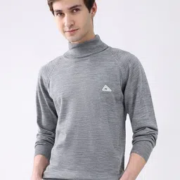 Monte Carlo Men Turtle Neck Full Sleeve Pullover-picture-3