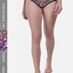 StyFun Pack Of 3 Printed Hipster Briefs LS_Sarika_Panty_Packof3-image-58