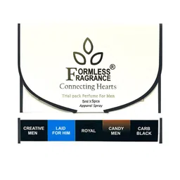 formless fragrance Formless Fragrances Set Of 5 Men's Trail Pack Spray Perfume- 5 ml Each image 3