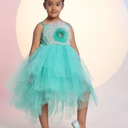 Toy Balloon kids Girls Net Fit & Flare Dress-image-88