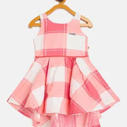Camey Print Net Fit & Flare Dress-image-58