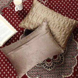 monkdecor Mouse Color Rectangular Velvet Cushion Cover, Set of 5 image 4