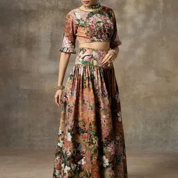 Rivaar By Rocky Star Ready to Wear Lehenga & Blouse-image-38