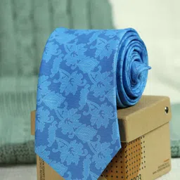 Tossido Men Blue Printed Broad Tie-picture-11