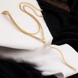 fabula Lariat Style Layered Necklace-51