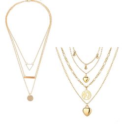Jewels Galaxy Set Of 2 Gold-Plated Necklace-image-17