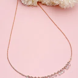 PANASH Gold-Plated CZ Studded Chain-image-14
