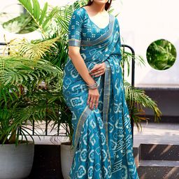 KALINI Zari Art Silk Jamdani Saree-picture-53