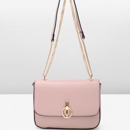 Allen Solly Solid Structured Shoulder Bag-45