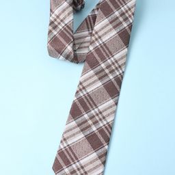 Van Heusen Men Checked Ascot Tie-image-38