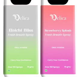 Qelica Set Of 2 Elaichi Bliss & Strawberry Splash Fresh Breath Spray 10 g Each-8