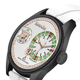 DOUBLERUN Unisex Dial & Straps Analogue Chronograph Watch H05N19064 image 2