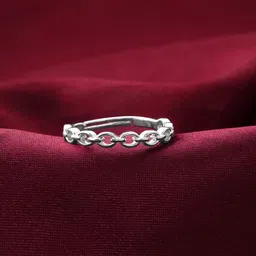 GIVA Women 925 Sterling Silver Rhodium-Plated Finger Ring-image-52