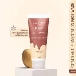 GLAMVEDA Skincare Potato Anti Pigmentation Face wash For Reduces Hyperpigmentation & Clarifies skin - 100ml-16