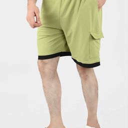 Blissence Men Mid-Rise Lounge Shorts-image-93