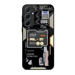 QRIOH Typography Printed Samsung Galaxy A55 5G Back Case Mobile Accessories-31