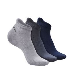 Heelium Men Pack of 3 Bamboo Super Soft Odour-Free Breathable Ankle-Length Socks-picture-14