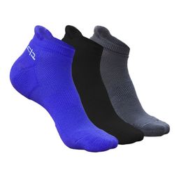 Heelium Men Pack of 3 Bamboo Super Soft Odour-Free Breathable Ankle-Length Socks-40