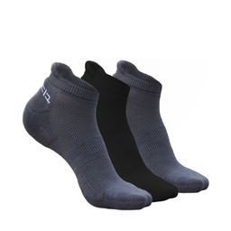 Heelium Men Pack of 3 Bamboo Super Soft Odour-Free Breathable Ankle-Length Socks-image-65
