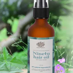 Pratha Nine4u Hair Oil With Nine Herbs Elegantly Traditional 100 ml-image-0
