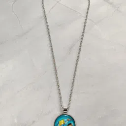 EL REGALO Girls Silver-Plated Disney Necklace-image-53