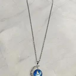EL REGALO Girls Silver-Plated Cinderalla Necklace-12