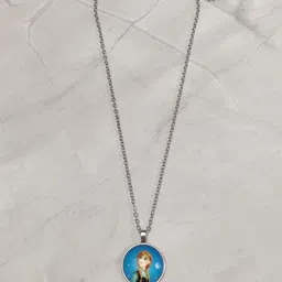 EL REGALO Girls Silver-Plated Disney Necklace-image-85