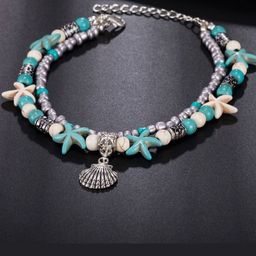 EL REGALO Beaded Layered Anklet-28