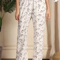 TAG 7 Pack Of 2 Printed Cotton Mid-Rise Lounge Pants-image-92
