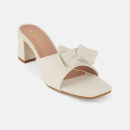 Rubeezz Women Block Heel Sandals with Bows-picture-17