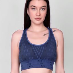 Flenzy Geometric Bra Full Coverage-4