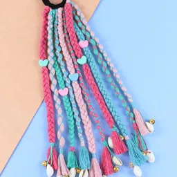 Asthetika Kids Girls Beaded Ponytail Holders-50