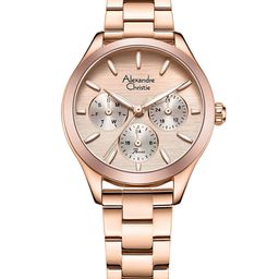 Alexandre Christie Women Dial & Bracelet Style Straps Analogue Watch 2A93BFBRGPNRG-image-40