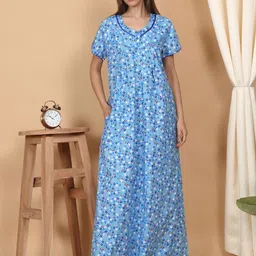 Sweet Dreams Printed Maxi Nightdress-picture-19