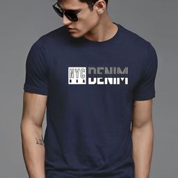 REYA Men Typography Printed Pockets T-shirt-image-79