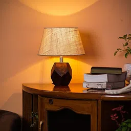 Pinecraft INTERNATIONAL Beige Sefinn Table Lamp with Jute Shade-29