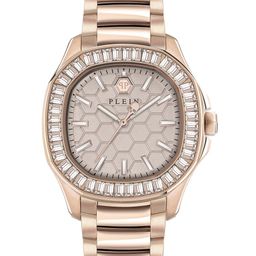 PHILIPP PLEIN Women Textured Dial & Stainless Steel Straps Analogue Watch PWTAA0723-image-42