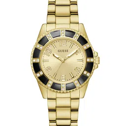 GUESS Women Textured Dial & Stainless Steel Straps Analogue Watch U1391L2M-image-55